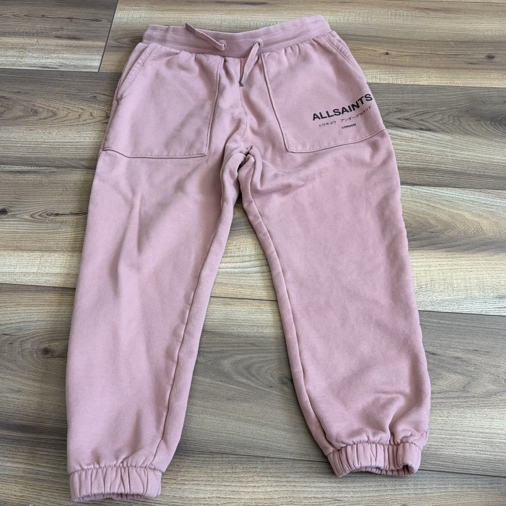 All Saints Small Saints Kids 9-10 Yrs Underground Pink Sweatpants